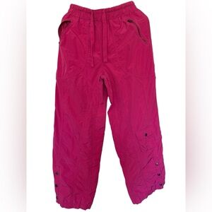 Free People Movement Snap Fuchsia Workout Cargo Pants small EUC